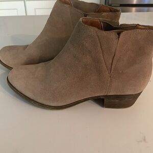 Lucky Brand Suede Booties